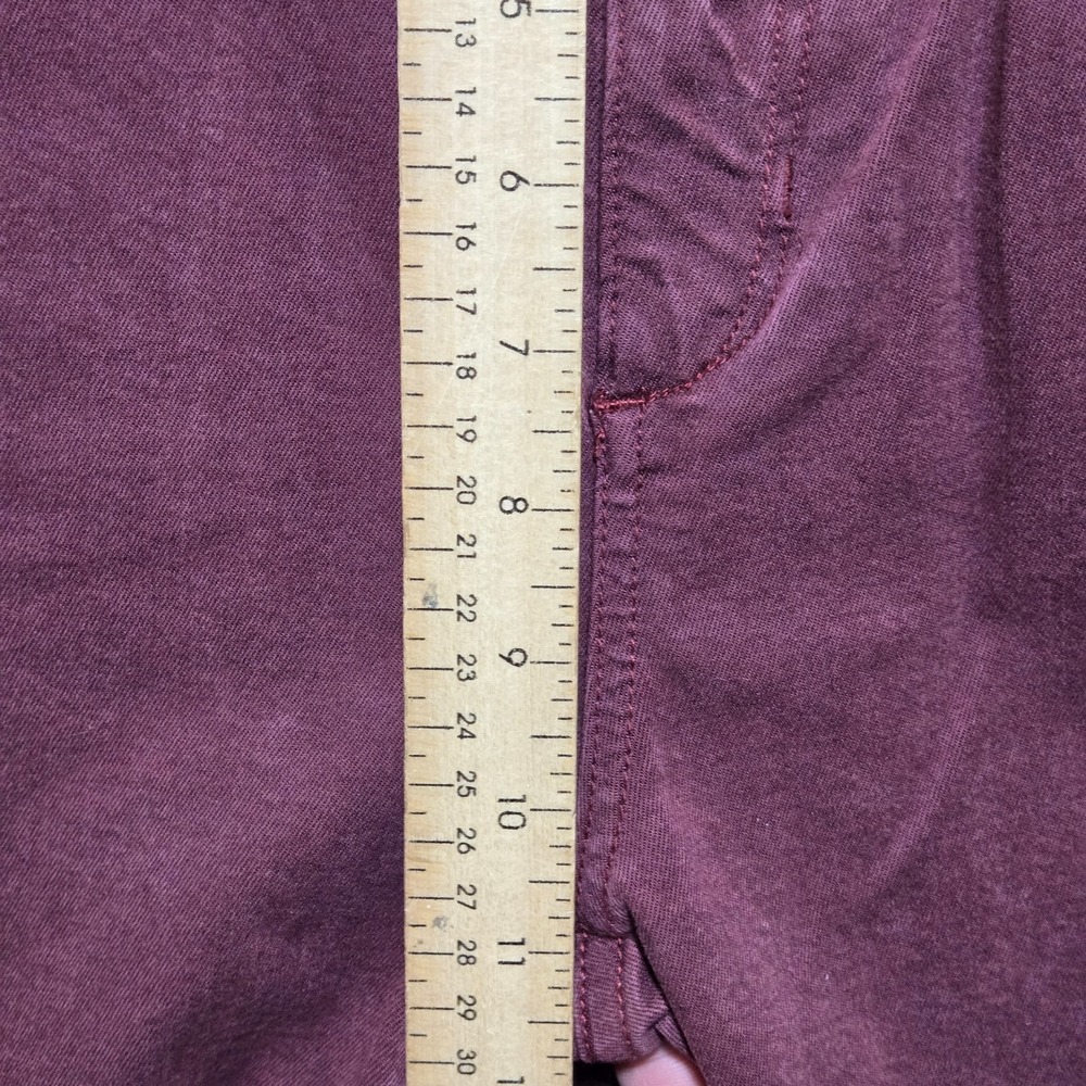 WOMEN'S JOE'S JEANS Size 27 High Rise Skinny Ankle Red Mahogany NWT - Picture 6 of 10